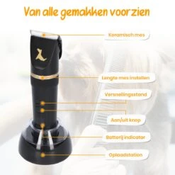 Loyalpetclub® Professionele 2-in-1 Hondentondeuse Voor Dikke Vacht – Draadloze Honden Tondeuse & Hondentrimmer – Stille Tondeuse Katten & Honden Trimset - Inclusief Opbergtasje 18 Loyalpetclub® Professionele 2-in-1 Hondentondeuse Voor Dikke Vacht – Draadloze Honden Tondeuse & Hondentrimmer – Stille Tondeuse Katten & Honden Trimset - Inclusief Opbergtasje -DierenPlezier 1200x1199 5