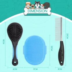 Nobleza 3 Delige Hondenborstel Set – Hondenkam - Kattenkam - Borstels – Dierverzorging - Dierenverzorging - Blauw 11 Nobleza 3 Delige Hondenborstel Set – Hondenkam - Kattenkam - Borstels – Dierverzorging - Dierenverzorging - Blauw -DierenPlezier 1200x1200 148