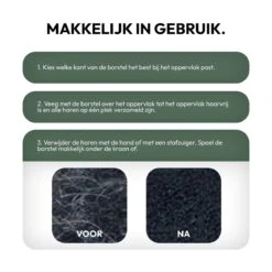 STACK Huisdierhaar Verwijderaar | Rubber - Pluizenborstel - Ontpluizer - Meubelborstel - Ontharingsborstel - Kledingborstel - Hondenhaar En Kattenhaar Verwijderen - Haarverwijderaar - Haren Verwijderen - Honden En Katten Borstel - Hondenkam 10 STACK Huisdierhaar Verwijderaar | Rubber - Pluizenborstel - Ontpluizer - Meubelborstel - Ontharingsborstel - Kledingborstel - Hondenhaar En Kattenhaar Verwijderen - Haarverwijderaar - Haren Verwijderen - Honden En Katten Borstel - Hondenkam -DierenPlezier 1200x1200 15