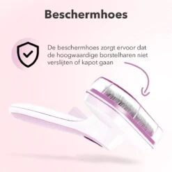 Lubadoo® - Kattenborstel - Hondenborstel - Kattenkam - Kattenhaar - Hondenhaar - Huisdierhaar Verwijderaar - Haarverwijderaar Voor Huisdieren - Langharig - Kortharig - Roze -DierenPlezier 1200x1200 178