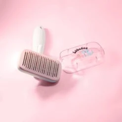 Lubadoo® - Kattenborstel - Hondenborstel - Kattenkam - Kattenhaar - Hondenhaar - Huisdierhaar Verwijderaar - Haarverwijderaar Voor Huisdieren - Langharig - Kortharig - Roze -DierenPlezier 1200x1200 181