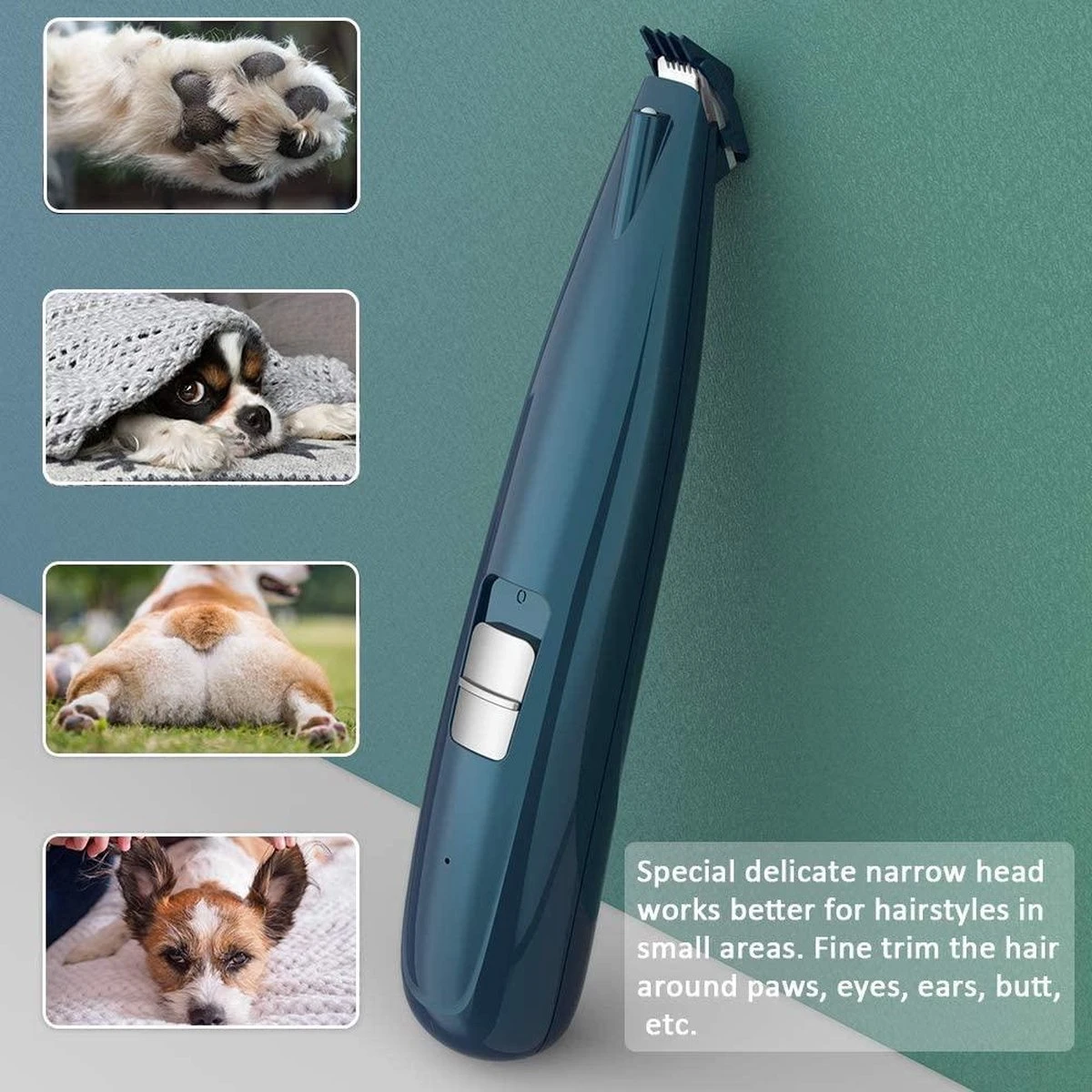 Buxibo Professionele Dieren Tondeuse Set - Tondeuse + Schaar - Voor Huisdieren Honden & Katten - Draadloos - Oplaadbare Pet Trimmer - Precieze Clipper - Low Noise 6 Buxibo Professionele Dieren Tondeuse Set - Tondeuse + Schaar - Voor Huisdieren Honden & Katten - Draadloos - Oplaadbare Pet Trimmer - Precieze Clipper - Low Noise - Afbeelding 5