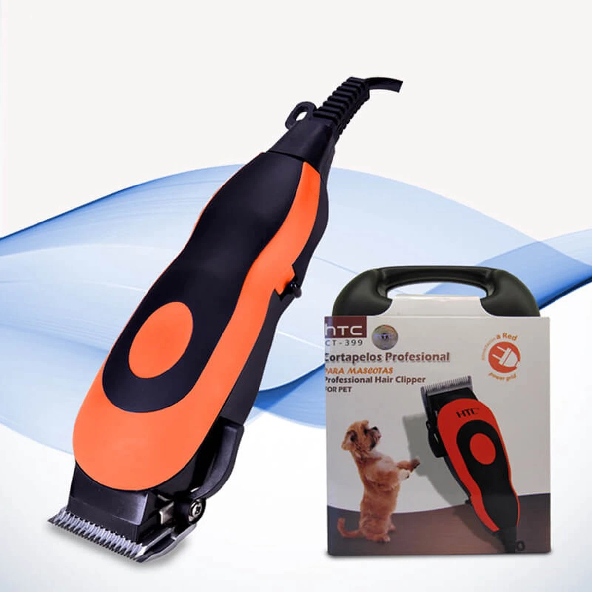 HTC Professionele Hondentondeuse - Haartrimmer Voor Honden En Katten - Krachtige Motor - Werkt Op 220V - Katten Tondeuses - Katten & Honden Trimset - Hondentrimmer - Dierentondeuse - Weinig Decibel- Met Opbergkoffer 3 HTC Professionele Hondentondeuse - Haartrimmer Voor Honden En Katten - Krachtige Motor - Werkt Op 220V - Katten Tondeuses - Katten & Honden Trimset - Hondentrimmer - Dierentondeuse - Weinig Decibel- Met Opbergkoffer