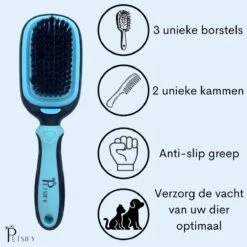 Petsify - Dierenborstel - Professionele 5 In 1 Hondenborstel - Voor Hond En Kat - Tweezijdig - Hondenkam - Kattenborstel - Kattenkam 15 Petsify - Dierenborstel - Professionele 5 In 1 Hondenborstel - Voor Hond En Kat - Tweezijdig - Hondenkam - Kattenborstel - Kattenkam -DierenPlezier 1200x1200 22