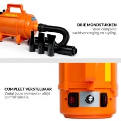 Krachtige Hondenföhn/ Waterblazer Met Draaiknop Om Overtollig Water En Stof Snel Uit De Vacht Te Blazen | Verstelbare Vermogen Standen (500W Tot 2200W) En Verstelbare Temperatuur - Type B Oranje 17 Krachtige Hondenföhn/ Waterblazer Met Draaiknop Om Overtollig Water En Stof Snel Uit De Vacht Te Blazen | Verstelbare Vermogen Standen (500W Tot 2200W) En Verstelbare Temperatuur - Type B Oranje -DierenPlezier 1200x1200 223