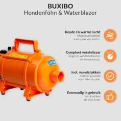 Krachtige Hondenföhn/ Waterblazer Met Draaiknop Om Overtollig Water En Stof Snel Uit De Vacht Te Blazen | Verstelbare Vermogen Standen (500W Tot 2200W) En Verstelbare Temperatuur - Type B Oranje 18 Krachtige Hondenföhn/ Waterblazer Met Draaiknop Om Overtollig Water En Stof Snel Uit De Vacht Te Blazen | Verstelbare Vermogen Standen (500W Tot 2200W) En Verstelbare Temperatuur - Type B Oranje -DierenPlezier 1200x1200 224