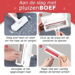 PluizenBOEF® Huisdierhaar Verwijderaar - Haarverwijderaar Voor Huisdieren - Hondenhaar - Kattenhaar - Pluizenborstel 17 PluizenBOEF® Huisdierhaar Verwijderaar - Haarverwijderaar Voor Huisdieren - Hondenhaar - Kattenhaar - Pluizenborstel -DierenPlezier 1200x1200 23