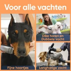 Happysnoots Hondentondeuse Draadloos Voor Dikke Vacht - Tondeuse Hond & Kat - Hondentrimmer - Professioneel Dieren Tondeuse 21 Happysnoots Hondentondeuse Draadloos Voor Dikke Vacht - Tondeuse Hond & Kat - Hondentrimmer - Professioneel Dieren Tondeuse -DierenPlezier 1200x1200 289