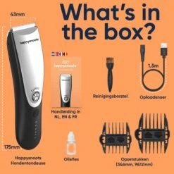 Happysnoots Hondentondeuse Draadloos Voor Dikke Vacht - Tondeuse Hond & Kat - Hondentrimmer - Professioneel Dieren Tondeuse 22 Happysnoots Hondentondeuse Draadloos Voor Dikke Vacht - Tondeuse Hond & Kat - Hondentrimmer - Professioneel Dieren Tondeuse -DierenPlezier 1200x1200 290