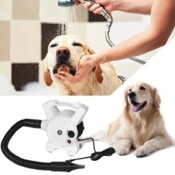 Hondenfohn - Waterblazer Met Draaiknop - 2400W Vermogen Met Warme En Koude Stand - Wit -DierenPlezier 1200x1200 346