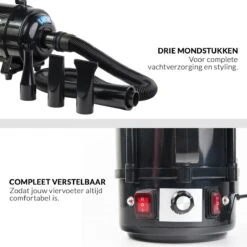 Hondenföhn/Waterblazer - Verstelbare Vermogen Standen (500W Tot 2400W) En Verstelbare Temperatuur - Zwart 17 Hondenföhn/Waterblazer - Verstelbare Vermogen Standen (500W Tot 2400W) En Verstelbare Temperatuur - Zwart -DierenPlezier 1200x1200 363