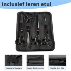 Petsify - Professionele 8-delige Huisdier Knipset - Effileerschaar Hond - Kam Hond - Schaar Hond - Katten Kam - Hondenschaar - Trimschaar Voor Honden - Kapperset - Zwart 13 Petsify - Professionele 8-delige Huisdier Knipset - Effileerschaar Hond - Kam Hond - Schaar Hond - Katten Kam - Hondenschaar - Trimschaar Voor Honden - Kapperset - Zwart -DierenPlezier 1200x1200 385