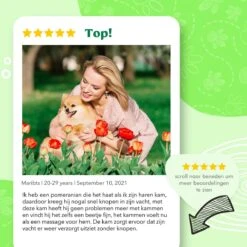 Mister Mill Professionele 2-Zijdige Ondervacht Kam Voor Hond En Kat – Honden/Kattenborstel – Klittenkam – 9,5 Cm. 15 Mister Mill Professionele 2-Zijdige Ondervacht Kam Voor Hond En Kat – Honden/Kattenborstel – Klittenkam – 9,5 Cm. -DierenPlezier 1200x1200 435