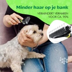 Mister Mill Professionele 2-Zijdige Ondervacht Kam Voor Hond En Kat – Honden/Kattenborstel – Klittenkam – 9,5 Cm. 17 Mister Mill Professionele 2-Zijdige Ondervacht Kam Voor Hond En Kat – Honden/Kattenborstel – Klittenkam – 9,5 Cm. -DierenPlezier 1200x1200 437