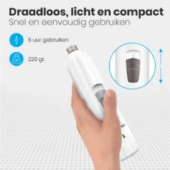 Auronic Elektrische Nagelvijl - Voor Dieren - Oplaadbaar - Draadloos - Diamant Vijlkop - Hond/Katten - Wit 15 Auronic Elektrische Nagelvijl - Voor Dieren - Oplaadbaar - Draadloos - Diamant Vijlkop - Hond/Katten - Wit -DierenPlezier 1200x1200 525