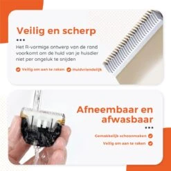 PetGoods Hondentondeuse - 10 Delige Set - Katten & Honden - Draadloos - Low Noise - Incl. Schaar, Nagelknipper, Vijl & Kam 17 PetGoods Hondentondeuse - 10 Delige Set - Katten & Honden - Draadloos - Low Noise - Incl. Schaar, Nagelknipper, Vijl & Kam -DierenPlezier 1200x1200 579