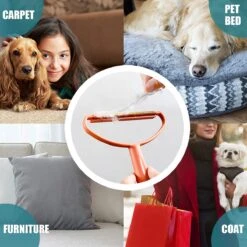 Doodadeals® | Huisdierhaar Verwijderaar | Kattenhaar Verwijderaar | Tapijt, Meubels En Jas | Blauw Of Oranje | 1 Stuk 9 Doodadeals® | Huisdierhaar Verwijderaar | Kattenhaar Verwijderaar | Tapijt, Meubels En Jas | Blauw Of Oranje | 1 Stuk -DierenPlezier 1200x1200 60