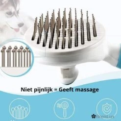Merkloos Dierenborstel - Haarborstel Huisdieren - Borstel Voor Vacht Huisdier - Borstel Kat - Borstel Hond - Makkelijk Haar Verwijderen Met één Klik - Inclusief Speeltje - Kam Huisdier - Vachtverzorging - Massage 25 Merkloos Dierenborstel - Haarborstel Huisdieren - Borstel Voor Vacht Huisdier - Borstel Kat - Borstel Hond - Makkelijk Haar Verwijderen Met één Klik - Inclusief Speeltje - Kam Huisdier - Vachtverzorging - Massage -DierenPlezier 1200x1200 74