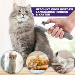 Kattenborstel - Hondenborstel - Pluizenverwijderaar - Haarverwijderaar Voor Huisdieren - Hondenkam - Kattenkam - Huisdierhaar Verwijderaar - Ontpluizer - Kattenhaar & Hondenhaar Verwijderaar - Voor Langharig & Kortharig - Grijs 13 Kattenborstel - Hondenborstel - Pluizenverwijderaar - Haarverwijderaar Voor Huisdieren - Hondenkam - Kattenkam - Huisdierhaar Verwijderaar - Ontpluizer - Kattenhaar & Hondenhaar Verwijderaar - Voor Langharig & Kortharig - Grijs -DierenPlezier 1200x1200 85