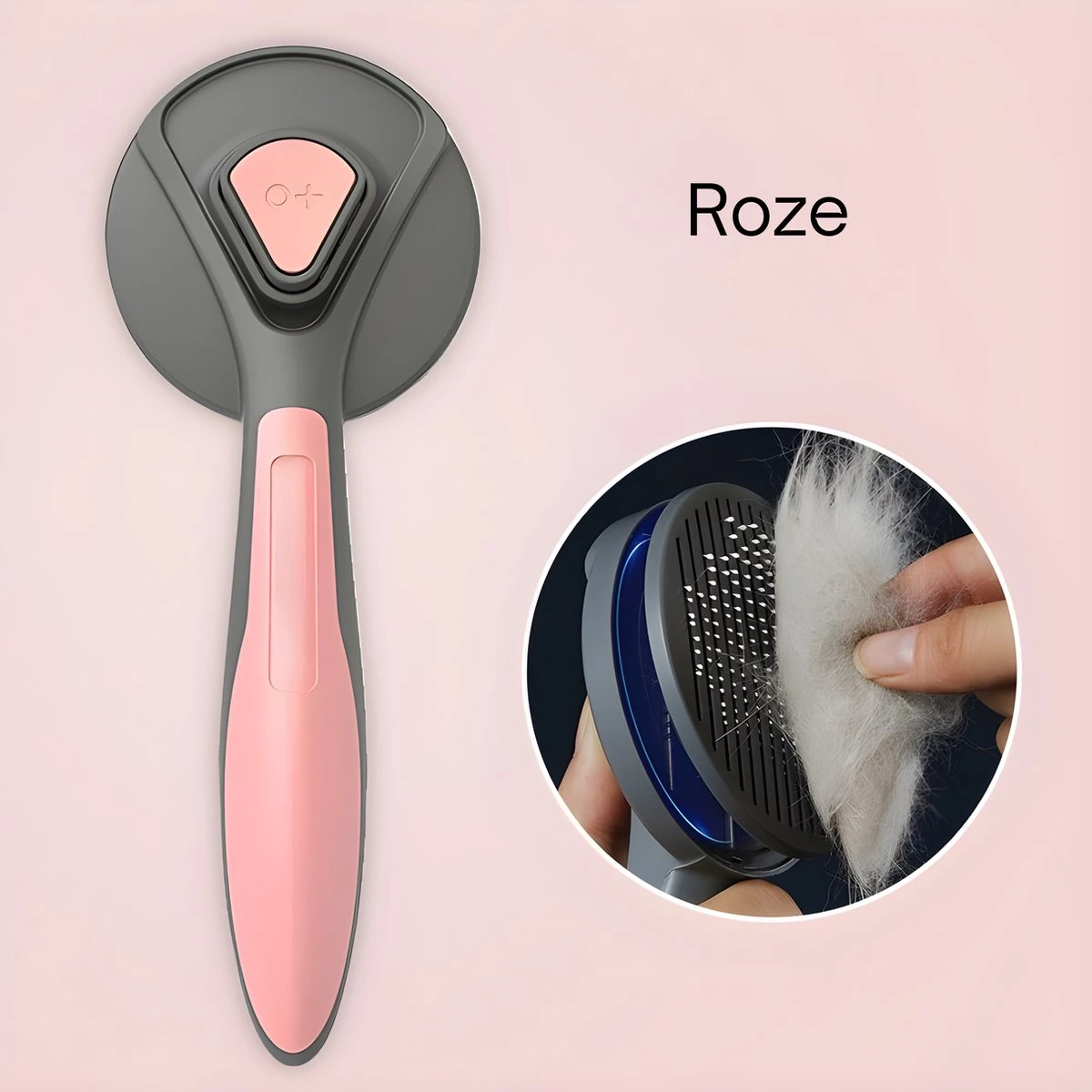 Pakeway T9 - Kattenborstel - Zelfreinigende Kattenkam - Roze - Massageborstel - 19,3 Cm 3 Pakeway T9 - Kattenborstel - Zelfreinigende Kattenkam - Roze - Massageborstel - 19,3 Cm