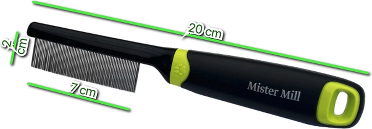 Mister Mill Vlooienkam – Luizenkam - Kat – Hond – 7 Cm 5 Mister Mill Vlooienkam – Luizenkam - Kat – Hond – 7 Cm - Afbeelding 3