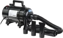 Hondenföhn/Waterblazer - Verstelbare Vermogen Standen (500W Tot 2400W) En Verstelbare Temperatuur - Zwart 13 Hondenföhn/Waterblazer - Verstelbare Vermogen Standen (500W Tot 2400W) En Verstelbare Temperatuur - Zwart -DierenPlezier 1200x733