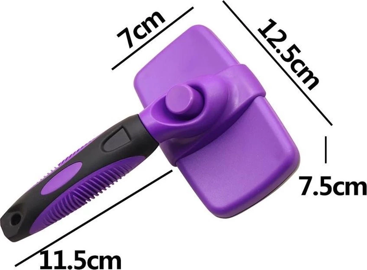 Buxibo Ondervacht Borstel Voor Hond En Kat - Kliksysteem Hondenborstel - Kattenkam - Hondenkam Voor Ondervacht - Klittenkam Voor Honden En Katten - Verwijderd Klitten 7 Buxibo Ondervacht Borstel Voor Hond En Kat - Kliksysteem Hondenborstel - Kattenkam - Hondenkam Voor Ondervacht - Klittenkam Voor Honden En Katten - Verwijderd Klitten - Afbeelding 5