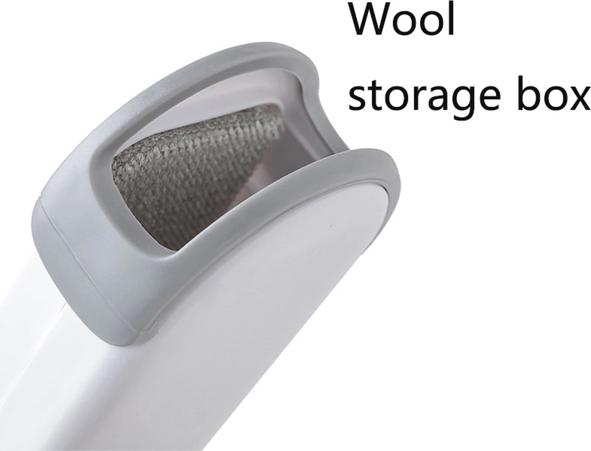 IGOODS - Pet Hair Remover - Hond & Kat Roller Brush - Dubbelzijdig Bont Ontharingsgereedschap Met Zelfreinigende Basis - Reismaatborstel - Voor Kleding - Bank - Tapijt - Autostoel GRIJS 10 IGOODS - Pet Hair Remover - Hond & Kat Roller Brush - Dubbelzijdig Bont Ontharingsgereedschap Met Zelfreinigende Basis - Reismaatborstel - Voor Kleding - Bank - Tapijt - Autostoel GRIJS - Afbeelding 8