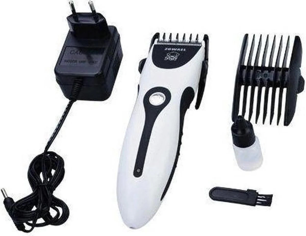 Zowael Professioneel Hondentondeuse - Verstelbare Hondentondeuse - Dieren Tondeuse - Hondentondeuse Dikke Vacht - Hondentondeuse Draadloos- Huisdier Trimmer - Scheerapparaat Honden - Set 4 Opzetkammen 5 Zowael Professioneel Hondentondeuse - Verstelbare Hondentondeuse - Dieren Tondeuse - Hondentondeuse Dikke Vacht - Hondentondeuse Draadloos- Huisdier Trimmer - Scheerapparaat Honden - Set 4 Opzetkammen - Afbeelding 3