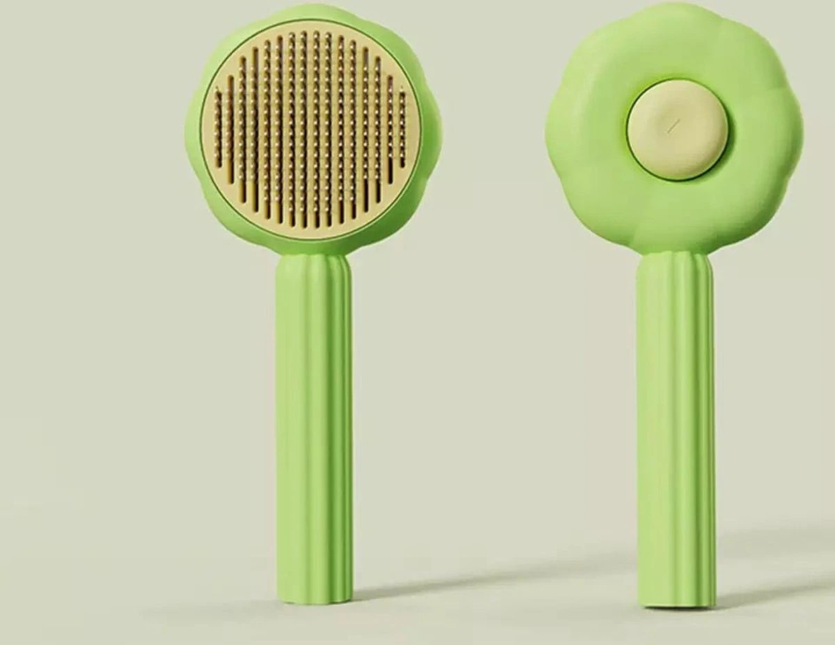 QT Petshop - Haarverwijderaar Voor Huisdieren - Groene Kattenborstel - Furminator Hondenborstel - Anti-Klit - Diervriendelijk - Dierenverzorging 5 QT Petshop - Haarverwijderaar Voor Huisdieren - Groene Kattenborstel - Furminator Hondenborstel - Anti-Klit - Diervriendelijk - Dierenverzorging - Afbeelding 3