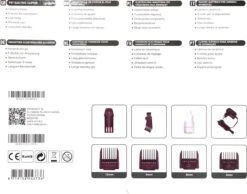 Nobleza Dieren Tondeuse Set - 4 Opzetkammen - Draadloos - Voor Huisdieren Katten & Honden 17 Nobleza Dieren Tondeuse Set - 4 Opzetkammen - Draadloos - Voor Huisdieren Katten & Honden -DierenPlezier 1200x943