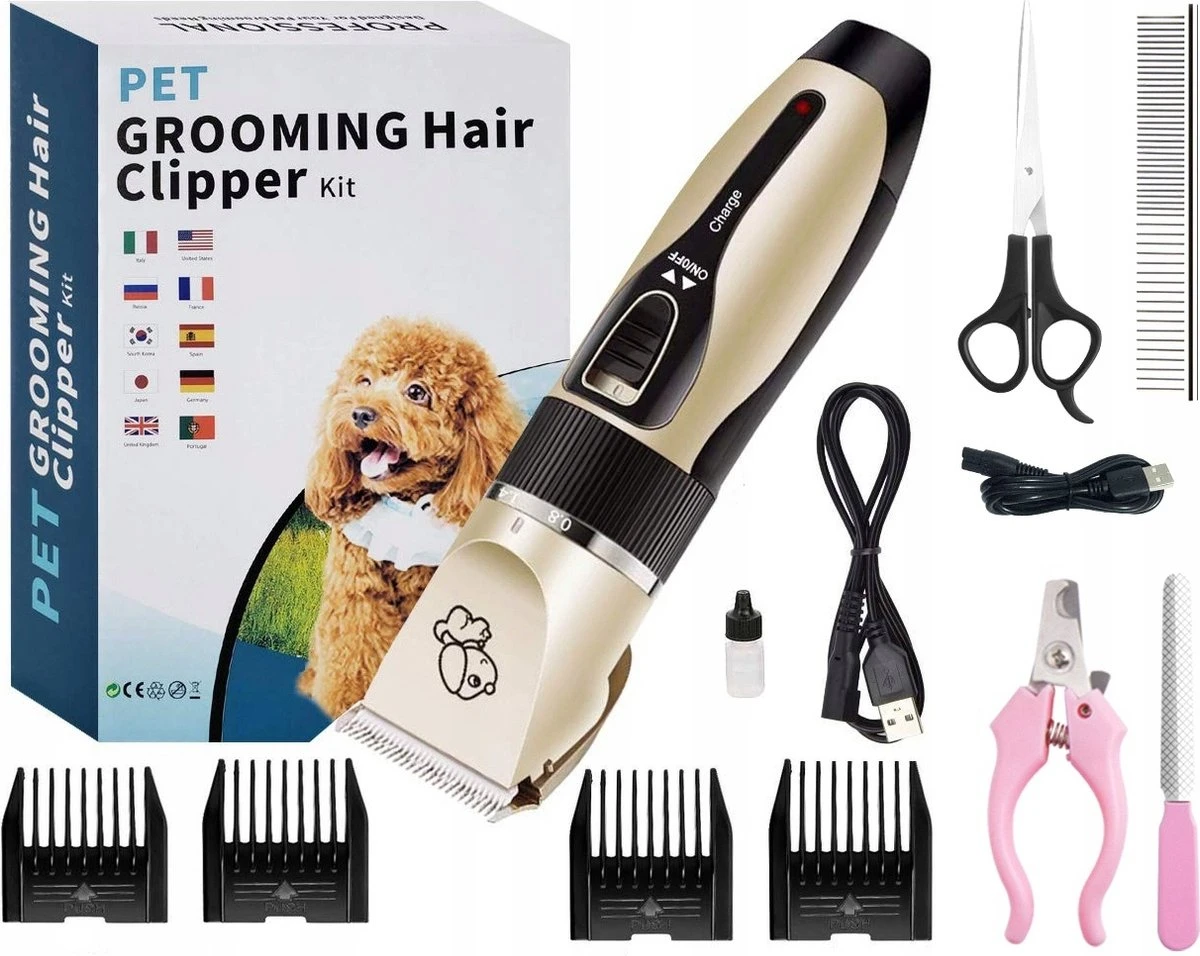 SixthLevel Hondentondeuse - Hondentrimmer - Trimmer Hond - Honden - Dieren 3 SixthLevel Hondentondeuse - Hondentrimmer - Trimmer Hond - Honden - Dieren