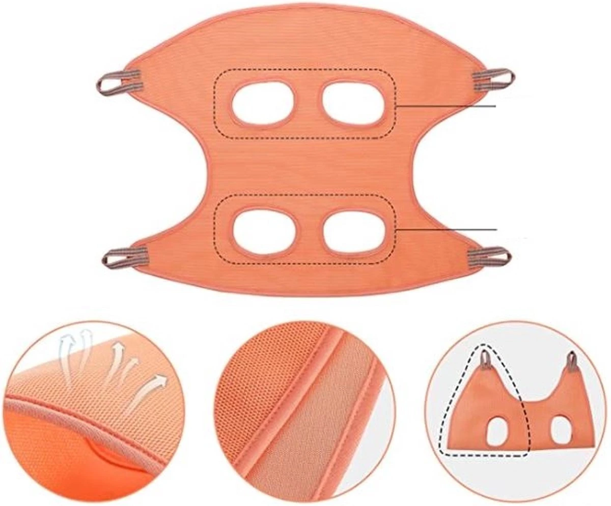 MAAT L Hangmat Harnas Met GRATIS Trimset - Katten - Honden - Trimmen - Trimset Voor Honden - Honden Nagelschaar - Hondenverzorging 6 MAAT L Hangmat Harnas Met GRATIS Trimset - Katten - Honden - Trimmen - Trimset Voor Honden - Honden Nagelschaar - Hondenverzorging - Afbeelding 4