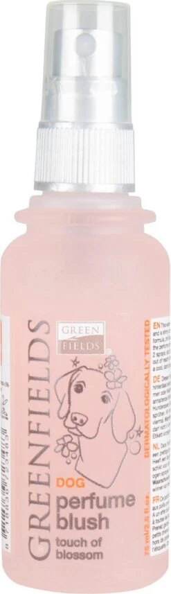 Hondenparfum Spray In 4 Geuren - Greenfields - Alchoholvrije En PH Neutrale Formule Tegen Onaangename Geurtjes - 50ml - Exotic 27 Hondenparfum Spray In 4 Geuren - Greenfields - Alchoholvrije En PH Neutrale Formule Tegen Onaangename Geurtjes - 50ml - Exotic -DierenPlezier 346x1200