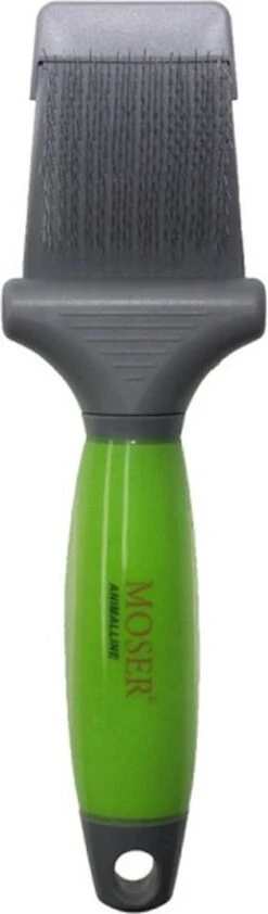 Moser Premium Slicker Borstel - Hondenvachtborstel - Groen Grijs 14 Moser Premium Slicker Borstel - Hondenvachtborstel - Groen Grijs -DierenPlezier 352x1200