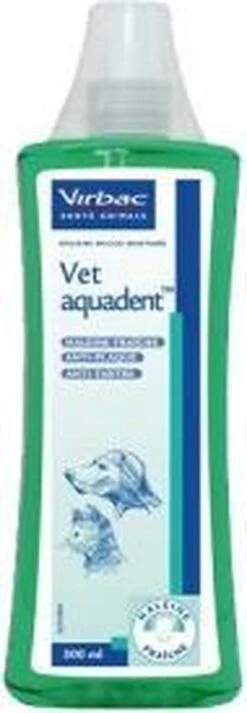Virbac Vet Aquadent Mondwater - 500 Ml 11 Virbac Vet Aquadent Mondwater - 500 Ml -DierenPlezier 416x1200 1