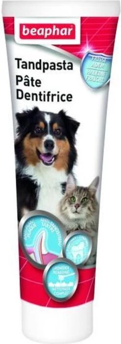 Beaphar Tandpasta - 100 Gr 22 Beaphar Tandpasta - 100 Gr -DierenPlezier 422x1200 2