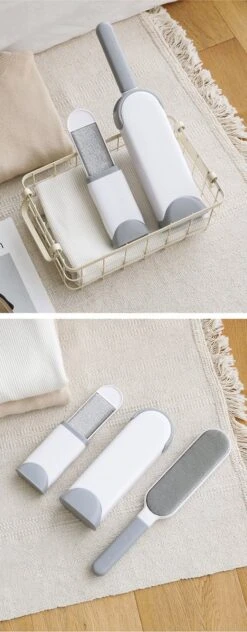 IGOODS - Pet Hair Remover - Hond & Kat Roller Brush - Dubbelzijdig Bont Ontharingsgereedschap Met Zelfreinigende Basis - Reismaatborstel - Voor Kleding - Bank - Tapijt - Autostoel GRIJS 14 IGOODS - Pet Hair Remover - Hond & Kat Roller Brush - Dubbelzijdig Bont Ontharingsgereedschap Met Zelfreinigende Basis - Reismaatborstel - Voor Kleding - Bank - Tapijt - Autostoel GRIJS -DierenPlezier 469x1200