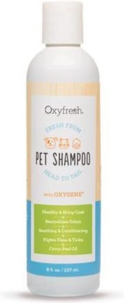 Oxyfresh Pets Hondenshampoo & Kattenshampoo - 237ml - Diervriendelijke Shampoo Voor Honden En Katten Zonder Irriterende Bestanddelen 9 Oxyfresh Pets Hondenshampoo & Kattenshampoo - 237ml - Diervriendelijke Shampoo Voor Honden En Katten Zonder Irriterende Bestanddelen -DierenPlezier 493x1200
