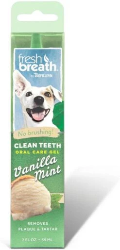 Tropiclean Fresh Breath Clean Teeth Oral Care Gel - Gebitsverzorging - Mint 59 Ml 12 Tropiclean Fresh Breath Clean Teeth Oral Care Gel - Gebitsverzorging - Mint 59 Ml -DierenPlezier 576x1200