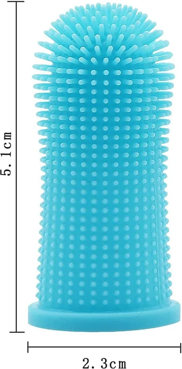 Doodadeals® 4 Stuks Siliconen Honden Tandenborstel - Tanden Borstel Hond - Silicone Dog Tootbrush - Multikleur 3 Doodadeals® 4 Stuks Siliconen Honden Tandenborstel - Tanden Borstel Hond - Silicone Dog Tootbrush - Multikleur - Afbeelding 2