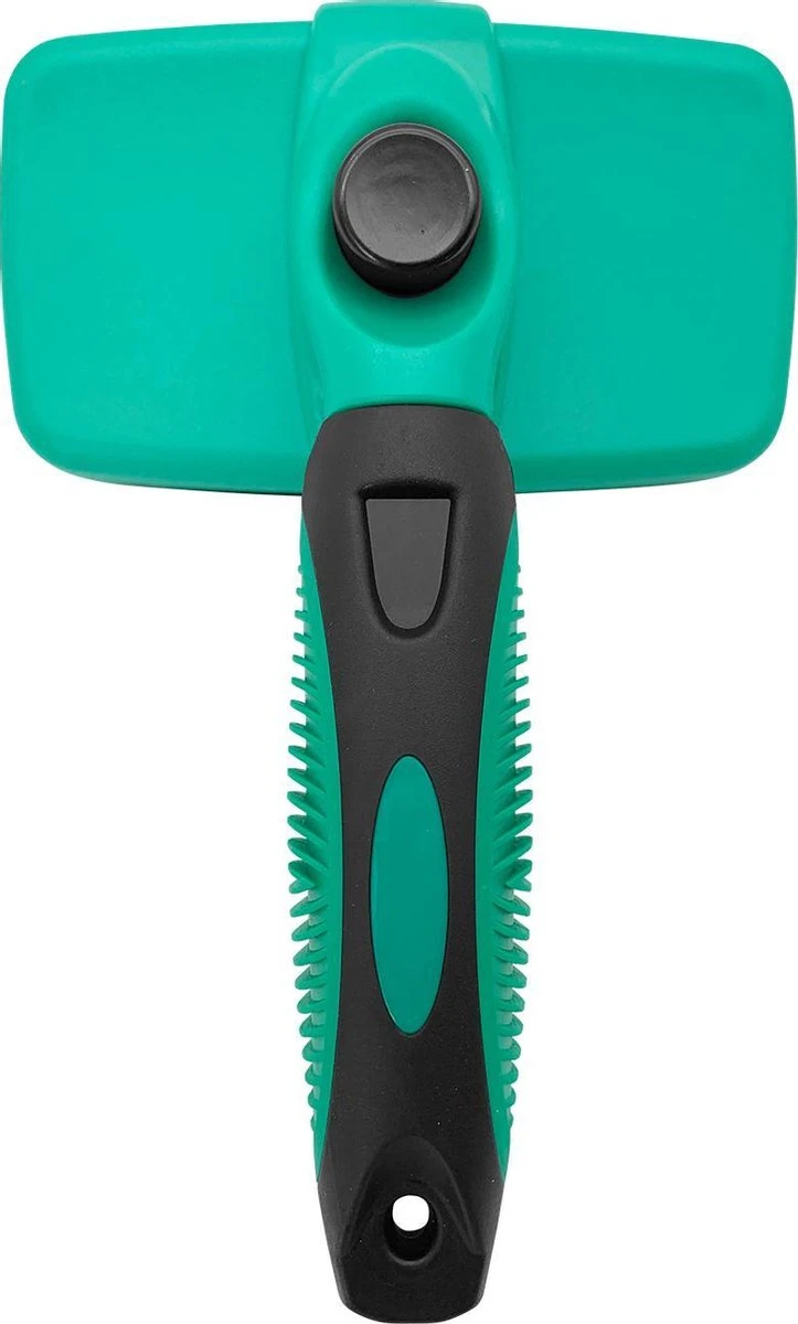 ElegaPet Hondenborstel Groen - Hondenhaar Verwijderen - Kat En Hondenkam - Slickerborstel Hond En Kat - Groomer - Ondervacht Kam Hond - Borstel Hond - Hondenborstel Langharig En Kortharig - Slickerborstel - Anti Klit/Knopen/Huidschilfers 9 ElegaPet Hondenborstel Groen - Hondenhaar Verwijderen - Kat En Hondenkam - Slickerborstel Hond En Kat - Groomer - Ondervacht Kam Hond - Borstel Hond - Hondenborstel Langharig En Kortharig - Slickerborstel - Anti Klit/Knopen/Huidschilfers - Afbeelding 7