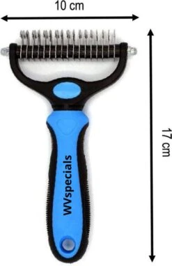 Professionele 2-Zijdige Ondervacht Kam Voor Hond En Kat – Hondenborstel – Kattenborstel - Hondenkam –Anti Klit - Haarverwijderaar Voor Huisdieren - Pijnloos - – Klittenkam – Verwijdert Klitten – Voorkomt Haaruitval – Black Friday - Sinterklaas 11 Professionele 2-Zijdige Ondervacht Kam Voor Hond En Kat – Hondenborstel – Kattenborstel - Hondenkam –Anti Klit - Haarverwijderaar Voor Huisdieren - Pijnloos - – Klittenkam – Verwijdert Klitten – Voorkomt Haaruitval – Black Friday - Sinterklaas -DierenPlezier 775x1200 2