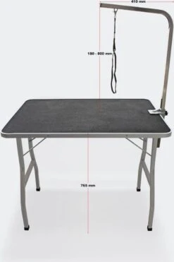 Honden Trimtafel Met Enkele Aanlijnoptie, 760 Mm Hoog, Inklapbaar; Kniptafel - Wastafel Met Lus Zwart / Grijs - Verzorgingstafel Voor Huisdieren - Multistrobe 14 Honden Trimtafel Met Enkele Aanlijnoptie, 760 Mm Hoog, Inklapbaar; Kniptafel - Wastafel Met Lus Zwart / Grijs - Verzorgingstafel Voor Huisdieren - Multistrobe -DierenPlezier 798x1200