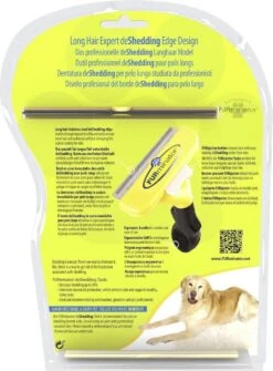 Furminator® Hond Langhaar - Vermindert Haaruitval Tot 90% - Hondenborstel - L -DierenPlezier 886x1200