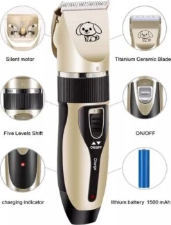 Complete Hondentondeuse Set - Draadloos Tondeuse - Scheerapparaat Voor Je Hond Of Kat - Huisdier Trimmer - Professionele Dierentondeuse - Dieren Verzorging - 11 Complete Hondentondeuse Set - Draadloos Tondeuse - Scheerapparaat Voor Je Hond Of Kat - Huisdier Trimmer - Professionele Dierentondeuse - Dieren Verzorging - -DierenPlezier 913x1200