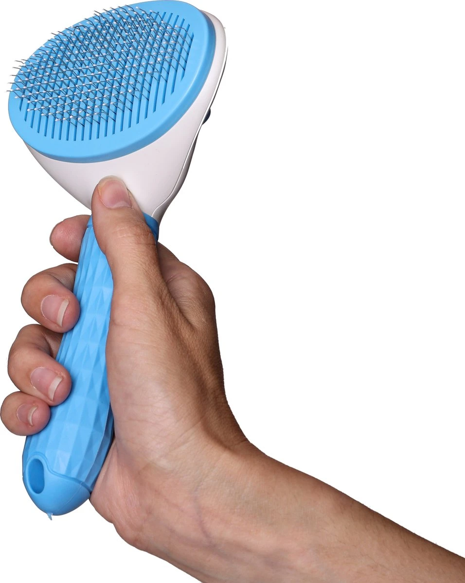 Lorell Pet Company Kattenborstel/Hondenborstel - Borstel Voor Langharig/kortharig -Hondenhaar En Kattenhaar Verwijderaar - Blauw 3 Lorell Pet Company Kattenborstel/Hondenborstel - Borstel Voor Langharig/kortharig -Hondenhaar En Kattenhaar Verwijderaar - Blauw